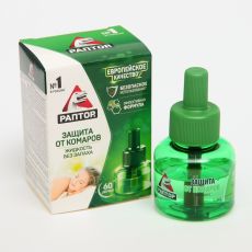 Дополнительный флакон-жидкость от комаров «Раптор», без запаха, 60 ночей