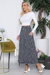 Ю10631 Юбка LADY TAIGA Полоска