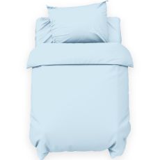Постельное бельё ясельное «Крошка Я» Light blue, бязь Бязь