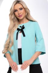 Б8279 LT Collection Жакет бирюзовый