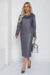 498686 LT Collection Костюм тёмно-серый