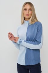 9242-94068-3100252/3400591 Джемпер NEWVAY Осеннее небо/зимнее утро