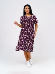НФ-00152023 Текс-плюс Платье Баклажановый