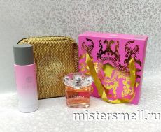 Подарочный набор духи ЛЮКС качества + дезодорант Bright Crystal