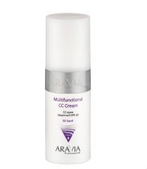 Aravia CC-крем для лица защитный / SPF-20 Multifunctional CC Cream, тон 02, 150 мл