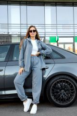 457626 Lika Dress Костюм Серый