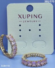 Серьги диаметр 2.2см Xuping