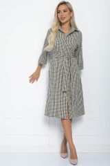П11220 Платье LADY TAIGA Клетка