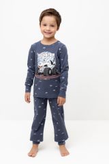 CROCKID Пижама К 1621 стальной, штиль