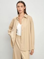 Рубашка однотонная, B3135/haven