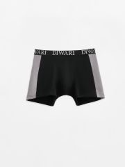 509484 DiWaRi Трусы black-grey