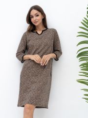 418172 Binita Туника Черно-коричневый