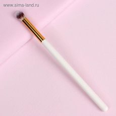 4430209 Кисть для макияжа, 18 см, цвет белый