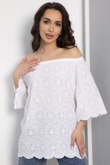 538088 LT Collection Блуза Белый
