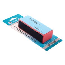 Zinger Бафик для шлифовки ногтей 3-х сторонний / Classic ЕК-103 3, 180/220/320 грит, разноцветный