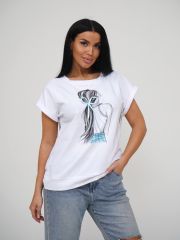 НФ-00152435 Текс-плюс Футболка Белый