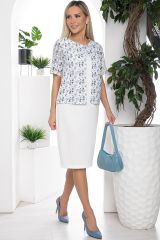 П10212 LT Collection Платье белый