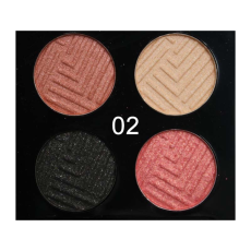 Тени O.TWO.O 4 Colours Eyeshadow №2 4x2.5 g