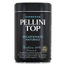 Кофе молотый Pellini Top Decaffeinato 250 гр