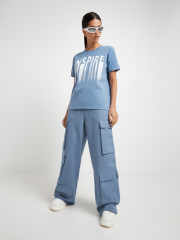 10200160693 Брюки жен. Veneto_pants серо-голубой CONCEPT CLUB Women