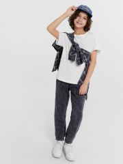 183374 MARK FORMELLE Брюки ACID WASH черный