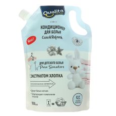 6492297 Кондиционер для белья Qualita Pure sensitive, детский, 1 л