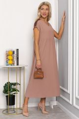 539390 LT Collection Платье бежевый