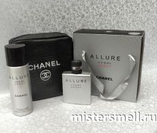 Подарочный набор духи ЛЮКС качества + дезодорант Allure homme Sport