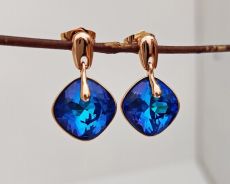Серьги с кристаллами Swarovski