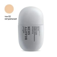 Белита Тональный крем для лица Beauty Skin, стойкий, тон 02 натуральный, 35 мл