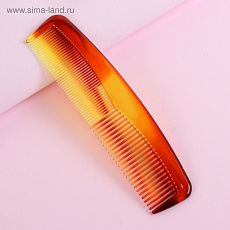 1655440 Расчёска комбинированная, цвет «янтарный»