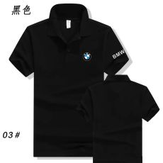 Мужское поло BMW, цвет чёрный