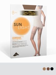 SUN LIGHT 8 Aut. (чулки) Omsa Чулки Sierra (Коричневый)